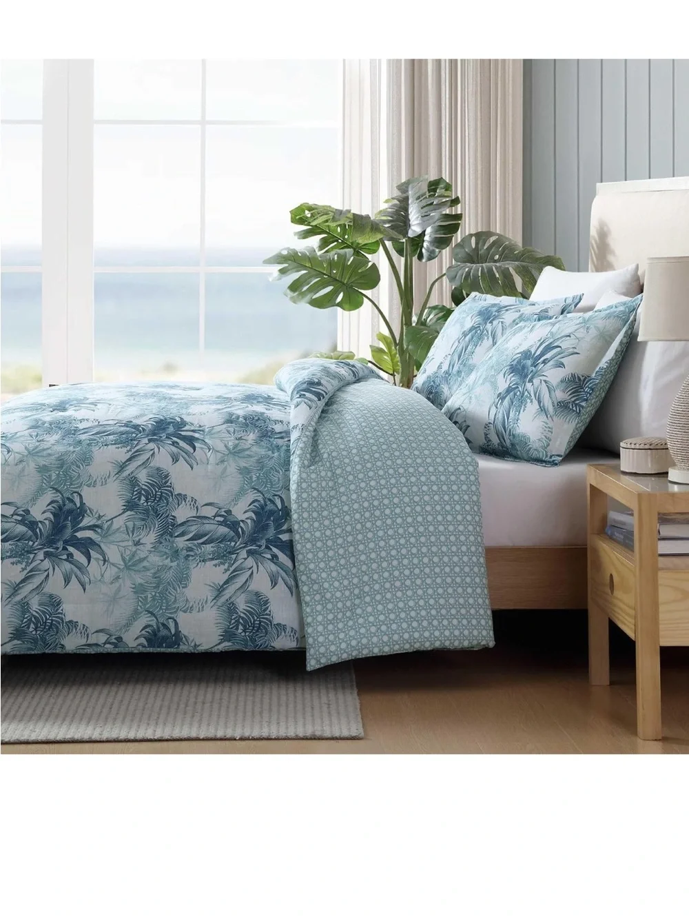 Tommy Bahama - King Comforter Set, Super Soft Bedding with Matching Shams